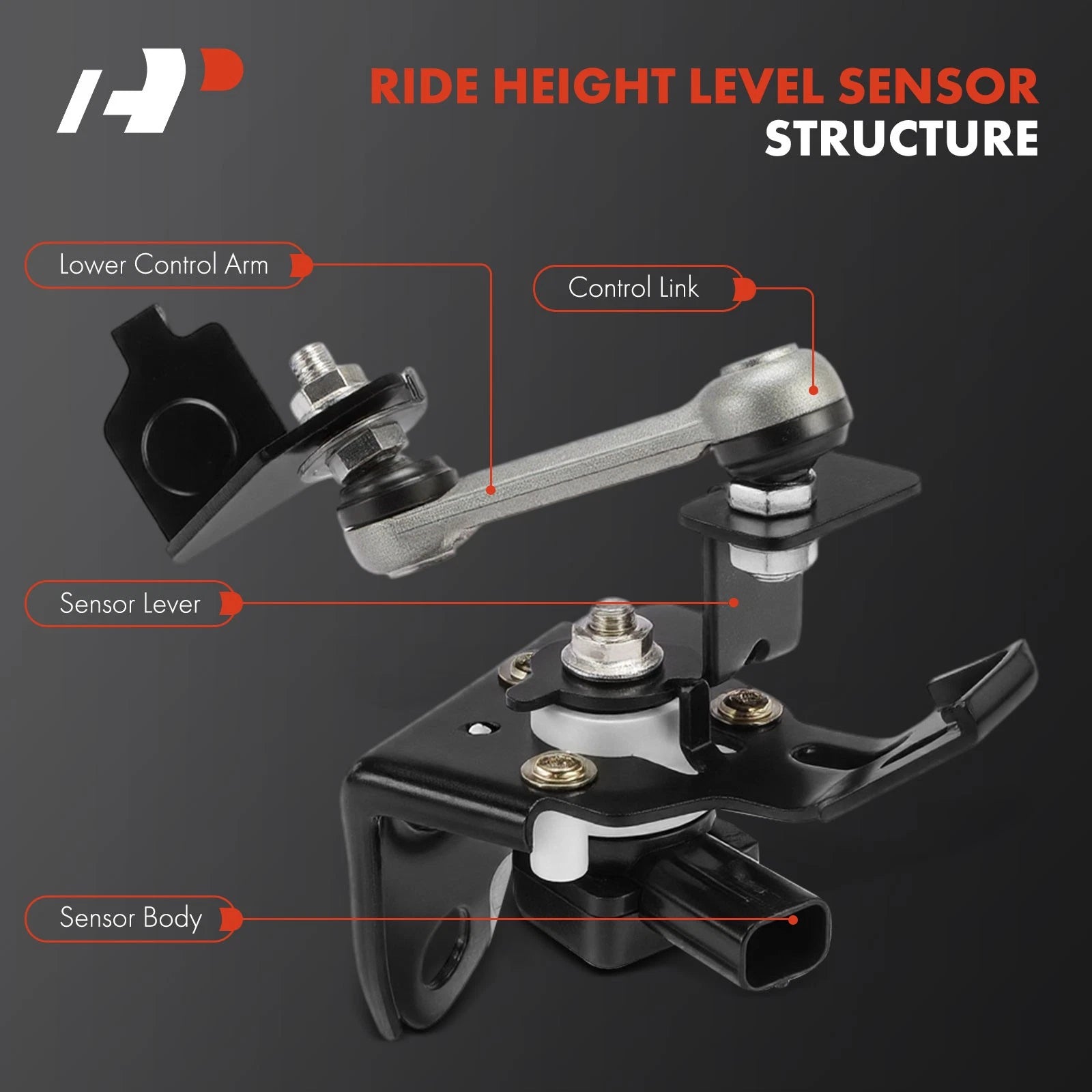 Ride Height Level Sensor Assembly for Mitsubishi Outlander (2007-2009)