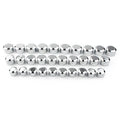 Inner 9mm Motor Bolt Topper Caps Cover for Harley Sportster Chrome