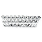 Inner 9mm Motor Bolt Topper Caps Cover for Harley Sportster Chrome