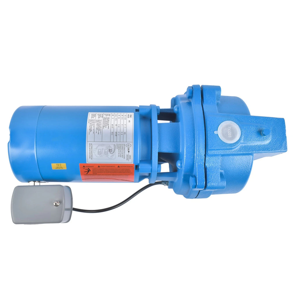 1/2 HP Cast Iron Shallow Water Well Jet Pump for J5S (115/230V)