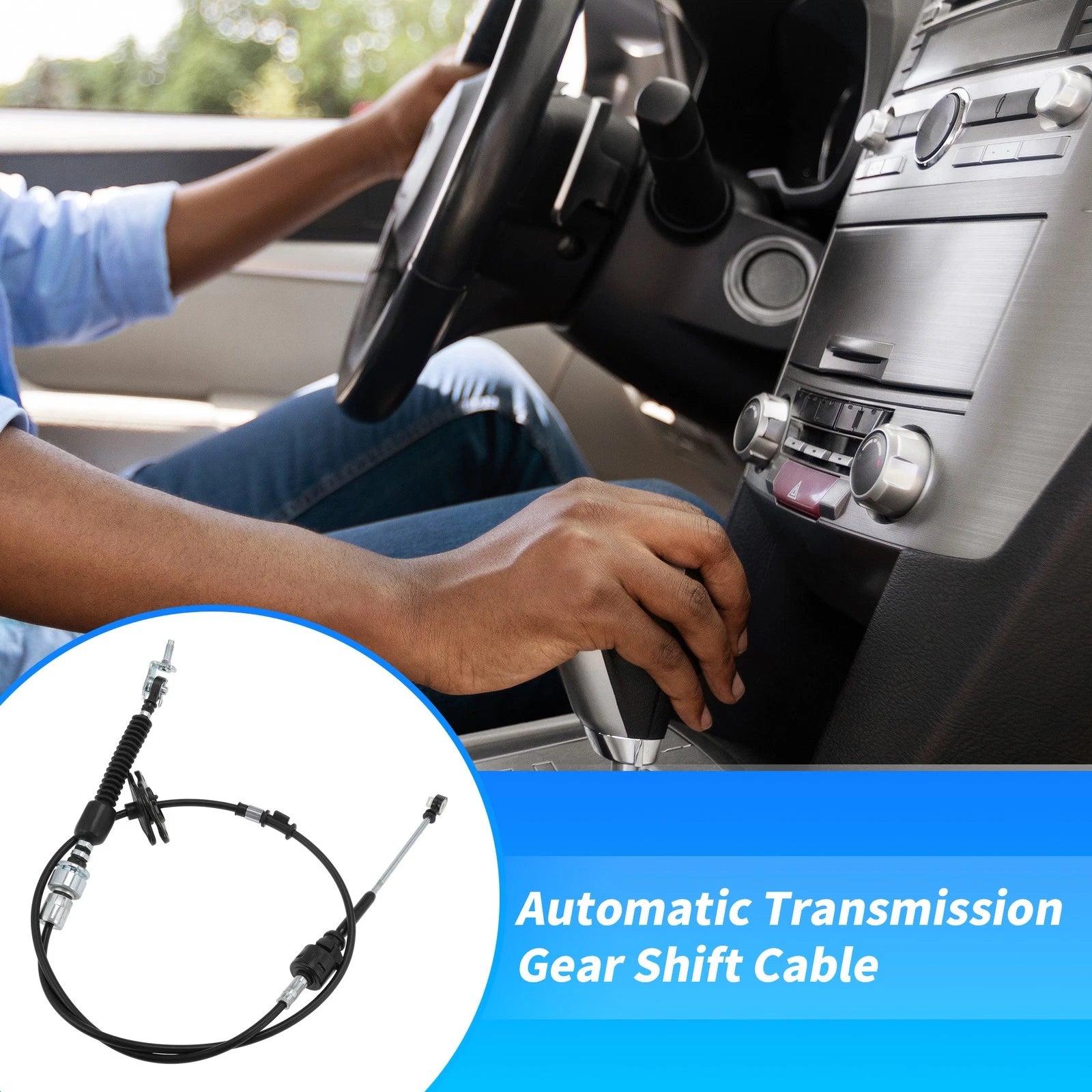 Auto Trans Gear Shifter Cable for Toyota Tundra Sequoia (2005–2007) No.338200C040