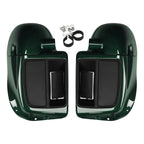 Lower Vented Fairings for Harley Touring Road Glide (2014–2025) Deep Jade Pearl