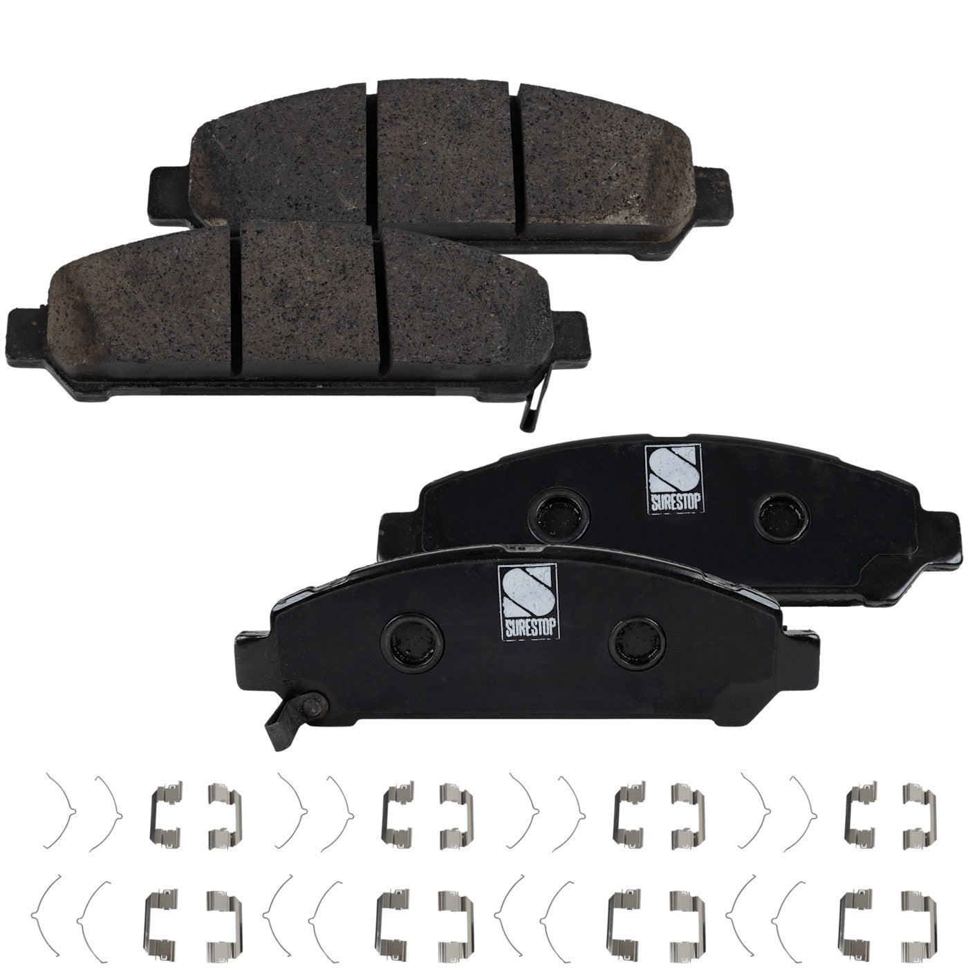 Set of 4 Front Ceramic Brake Pads for Toyota Venza (2009–2016)