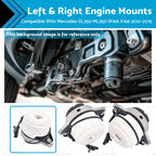 Engine Mounts Set of 2 for Mercedes ML350 GL350 W166 X166 (2012–2015)