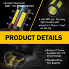 9005 LED Fog Light Bulbs for Cars (2000–2023)