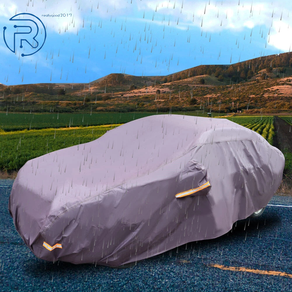 Full Car Cover for All Makes and Models (2010–2023) - PEVA, All Weather, UV Resistant