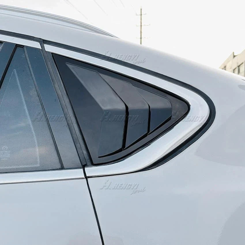 Rear Window Louver Vent Shade Shutter Cover for BMW X6 (2015–2019)