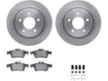 Rear Brake Pad and Rotor Kit for Mazda 3 2004-2005 (2.3L 4 Cyl, TJ615WZ)