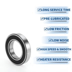 Deep Groove Ball Bearing 75x130x25mm for Scooter Skateboard (1 Pc)