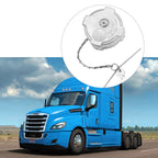 2X Locking Diesel Fuel Cap for Freightliner Cascadia Columbia (1996-2018)