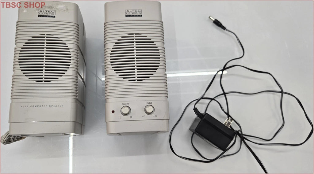 Altec Lansing ACS5 Multimedia Speakers with Power Supply (TESTED)