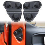 2X Door Screw Protector Cover Trim for Jeep Wrangler JL JLU JT (2018–2021)