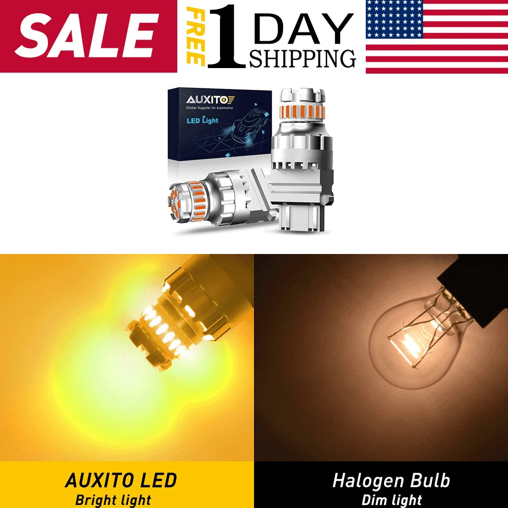 Set of 2 LED Turn Signal Blinker Bulbs for Make Model (YYYY–YYYY)