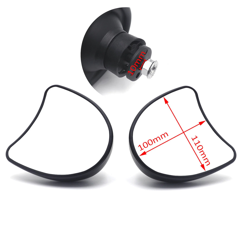 Inner Fairing Mount Mirrors for Harley Street Glide FLHX, Electra Glide FLHT (1996–2013)