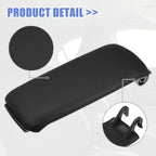 Center Console Cover for Audi A6 C5 (2000–2005) Armrest Pad Black