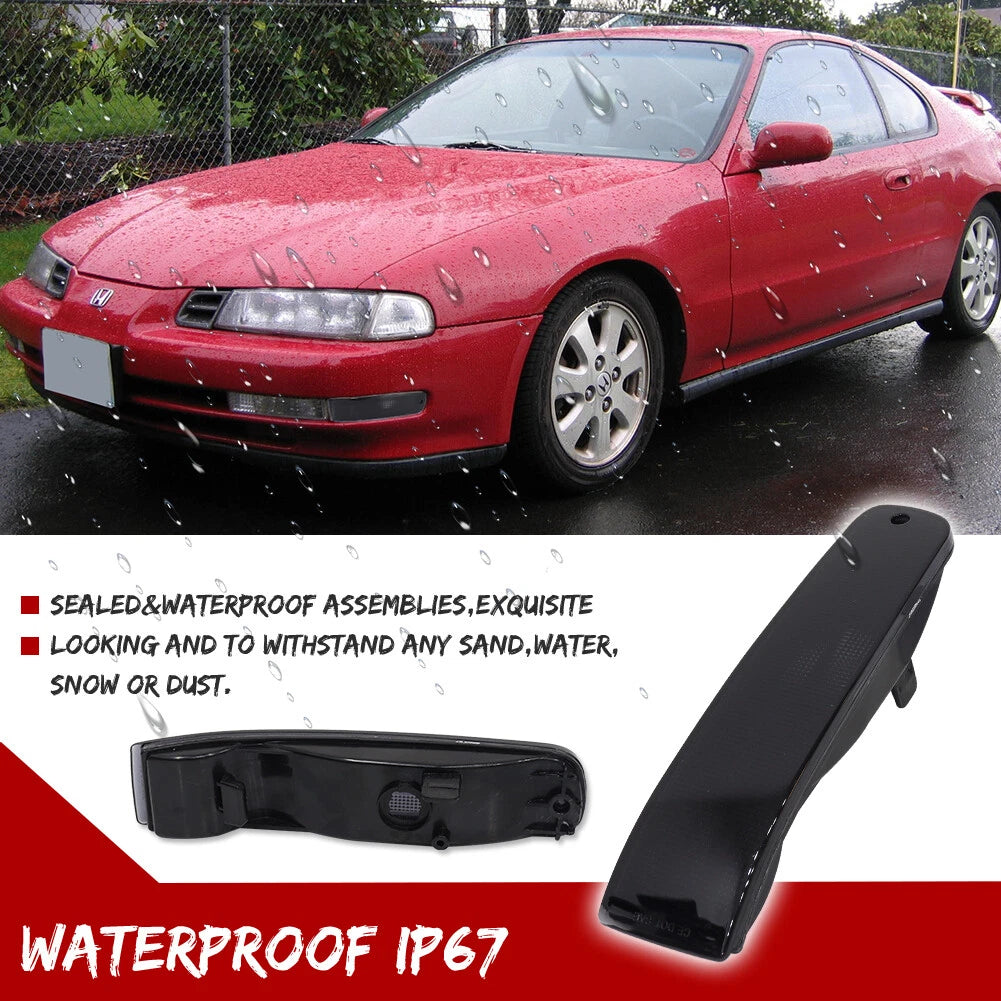 Smoke Front Bumper Turn Signal Lights for Honda Prelude (1992–1996)