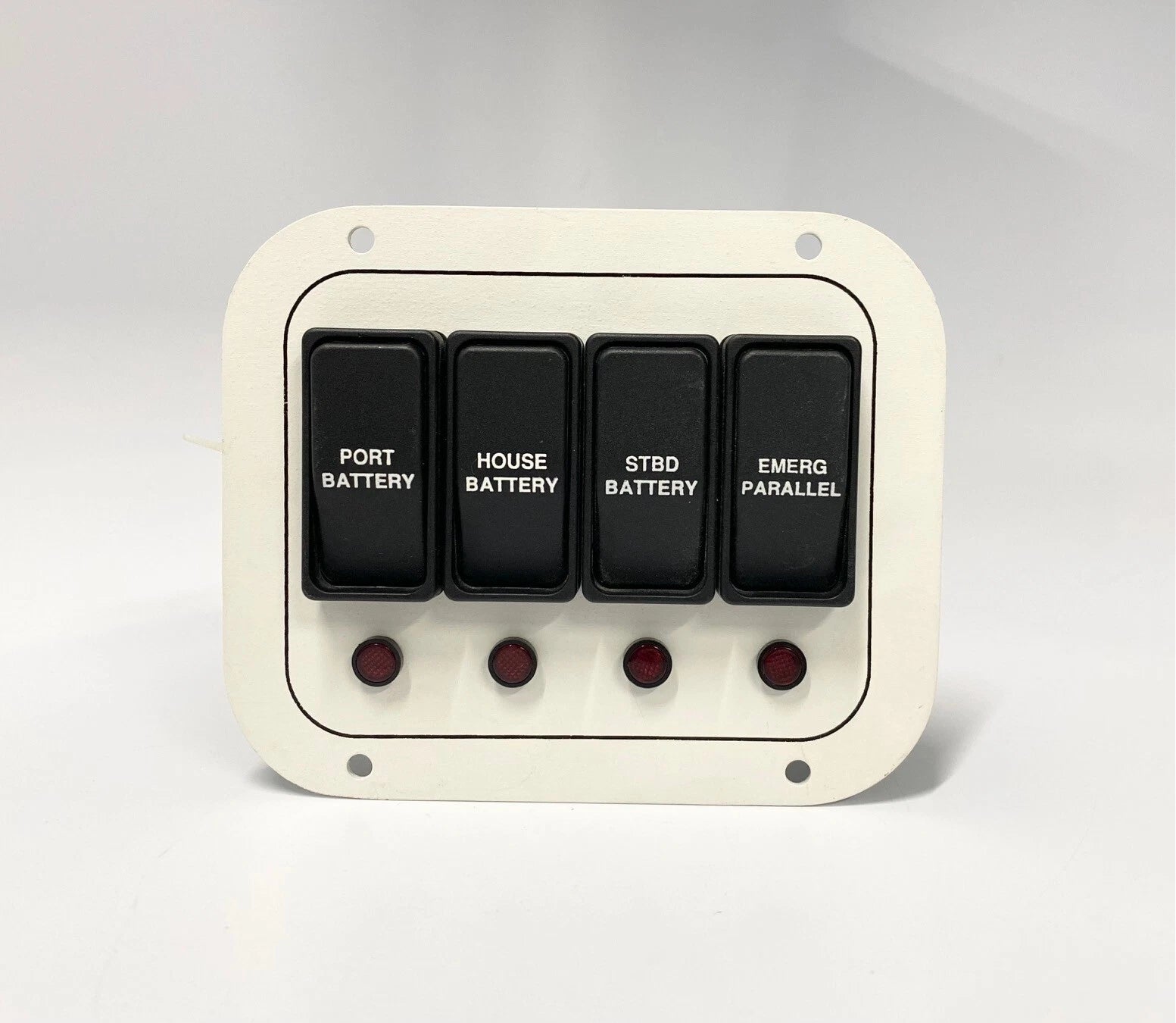 4 Button Marine Battery Switch Panel for Carling V2D1 (20V)