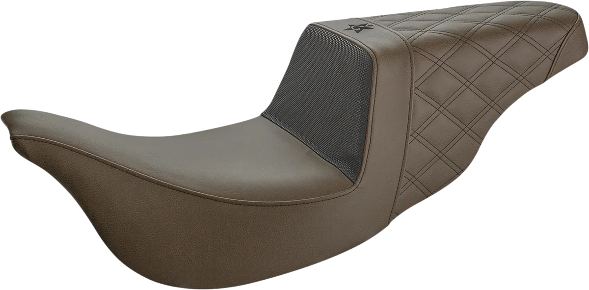 Saddlemen Seat for Unknown Industries (Carbon Fiber, Gripper, Rear Lattice Stitch)