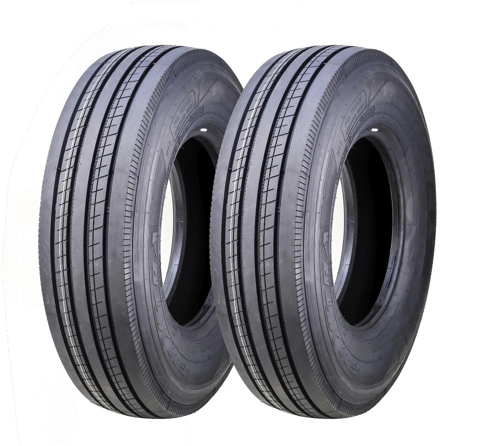 Set of 2 GREMAX ST235/80R16 Radial Trailer Tires 16-ply LR H 130/126M