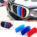 M-Colored Kidney Grille Insert Trim for BMW X5 X6 (2015–2024)
