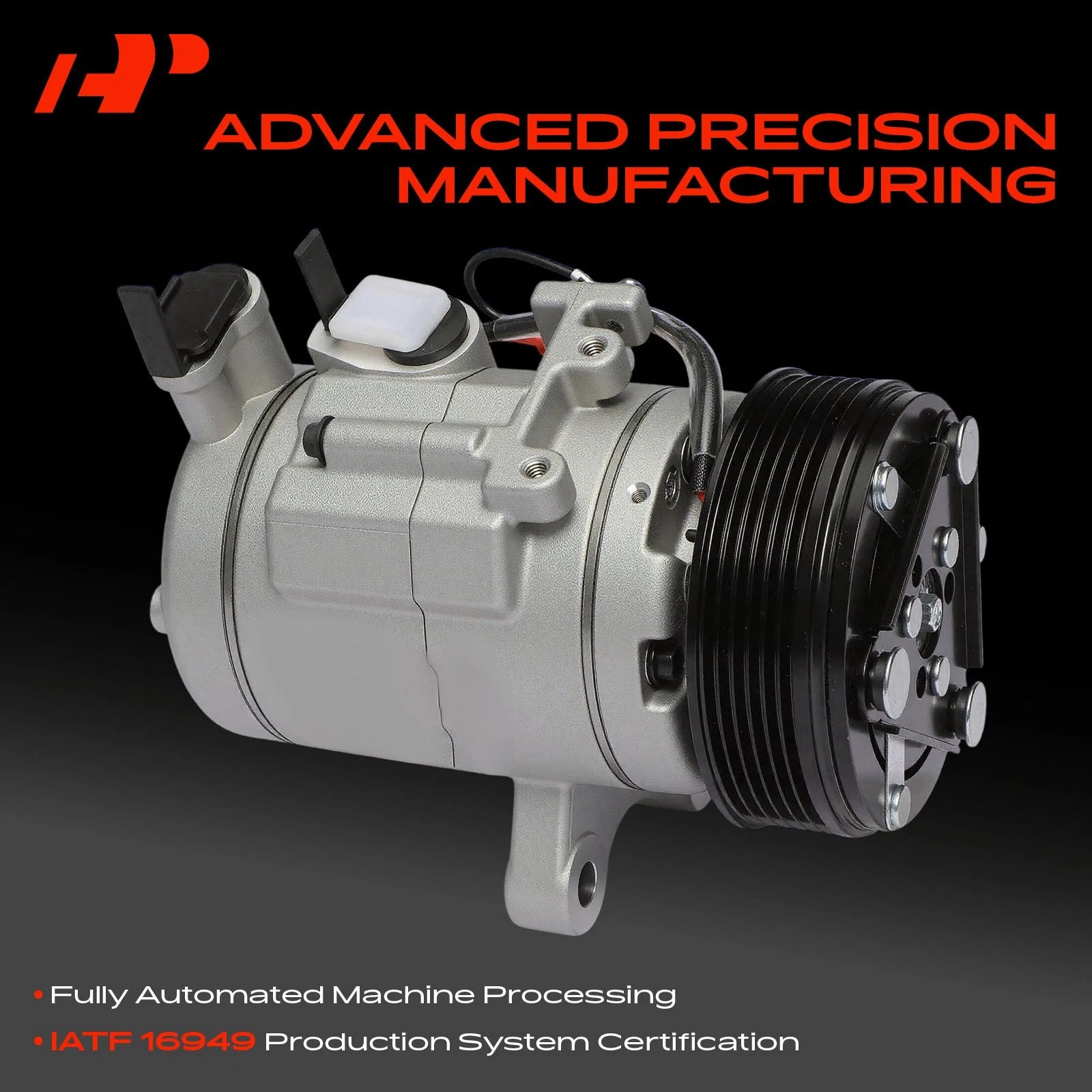 A/C Compressor with Clutch for Scion FR-S, Subaru BRZ, Toyota 86 (2013–2016)