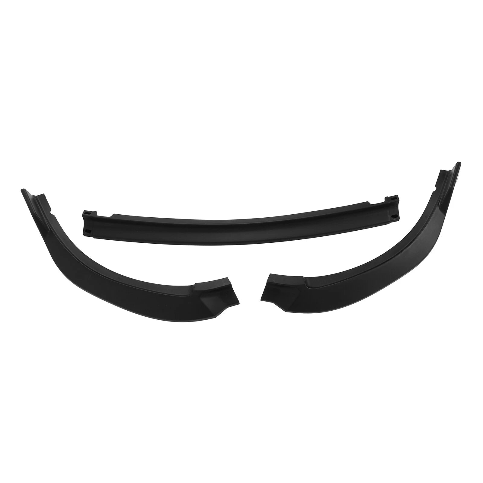 Matte Black Front Bumper Lip Spoiler for Toyota Corolla (2017-2019)