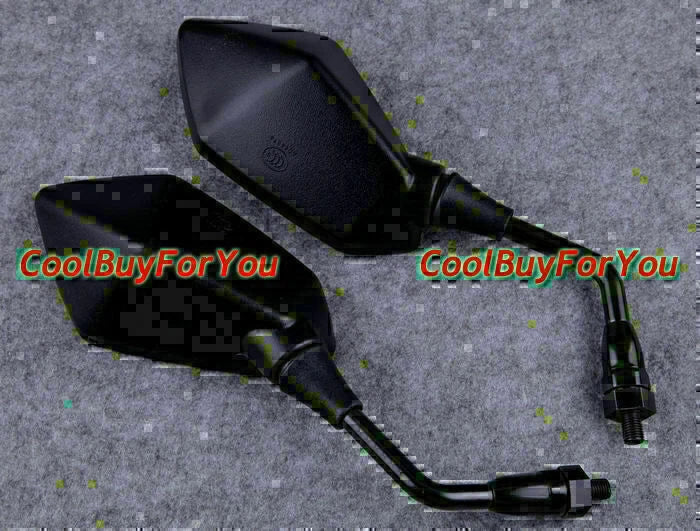 Black Rearview Side Mirrors for Kawasaki Z1000 Z750 ER6N (2003–2023)