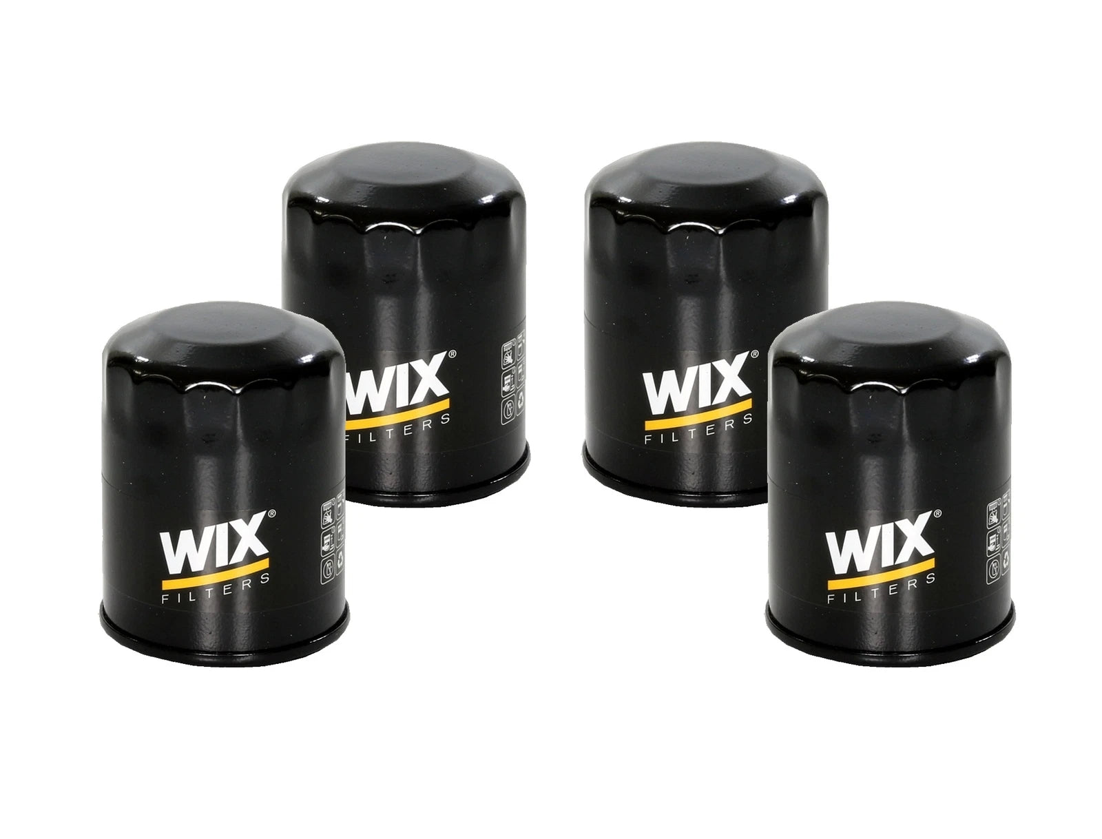 Set of 4 Engine Oil Filters for Chevy Lexus Pontiac Suzuki Toyota L4