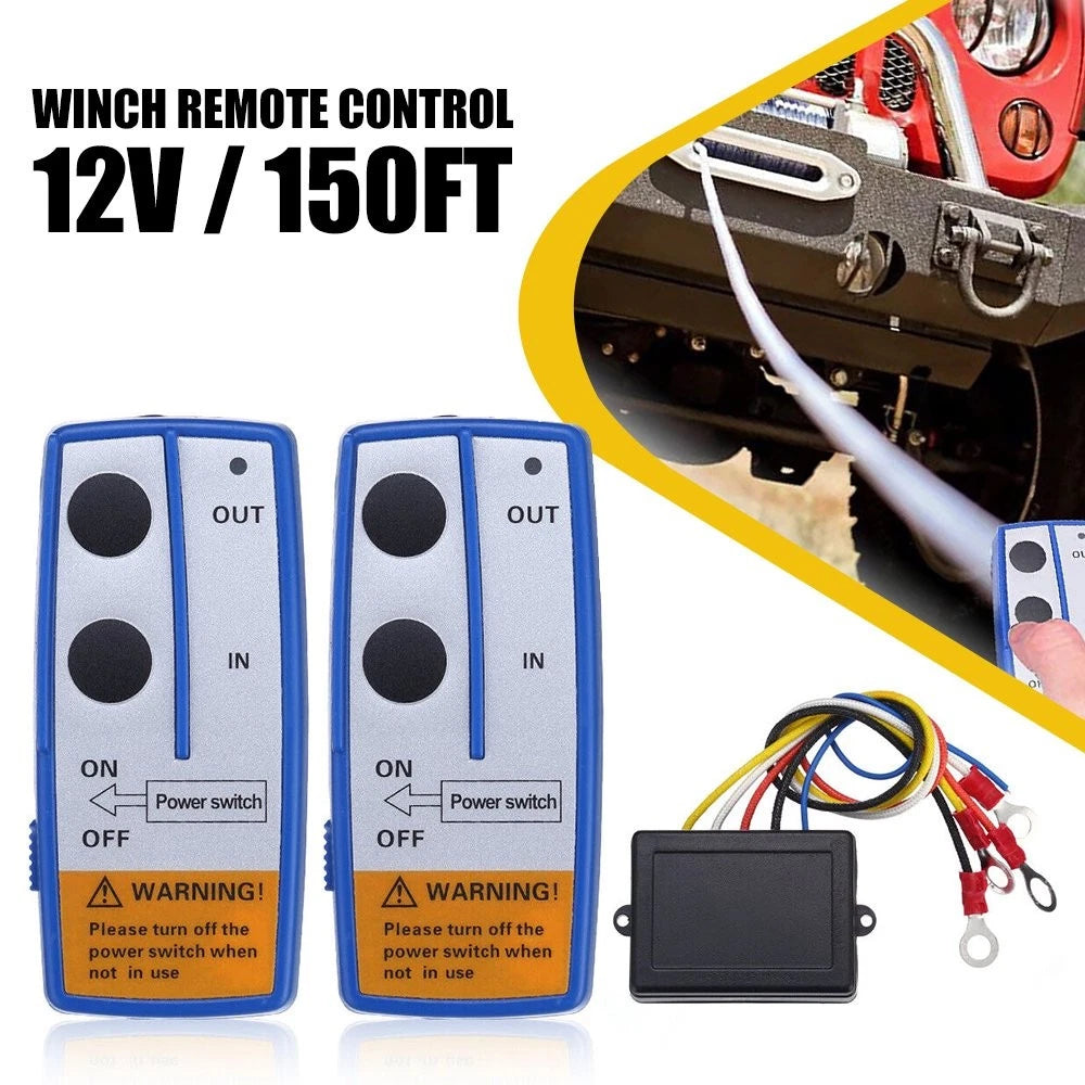 Wireless Remote Control Switch System for Truck Jeep ATV SUV (12V)