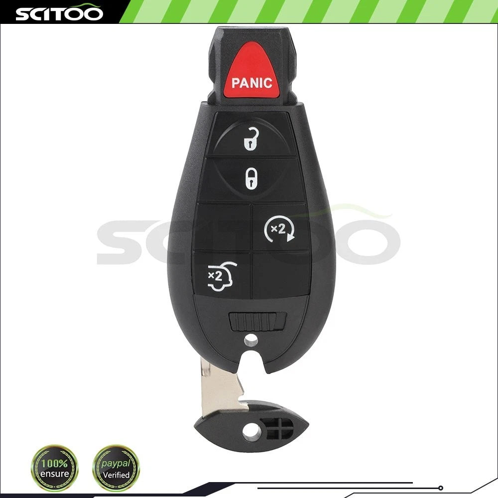 Keyless Entry Remote Fob for Jeep Commander (2008–2010) IYZ-C01C 5 Buttons