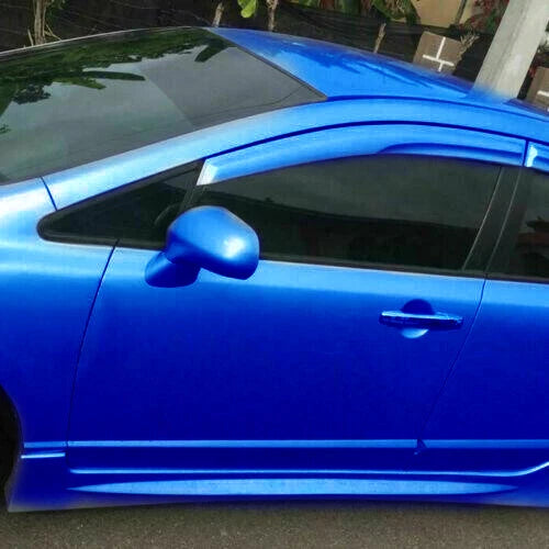 Mugen RR Style Side Skirts for Honda Civic Sedan (2006–2011) ABS Black