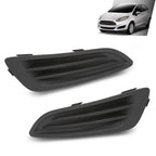 Set of 2 Front Bumper Fog Light Covers for Ford Fiesta (2014–2019)
