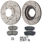 Front Brake Disc Rotors and Pads Kit for Toyota Tacoma (1995–2004)