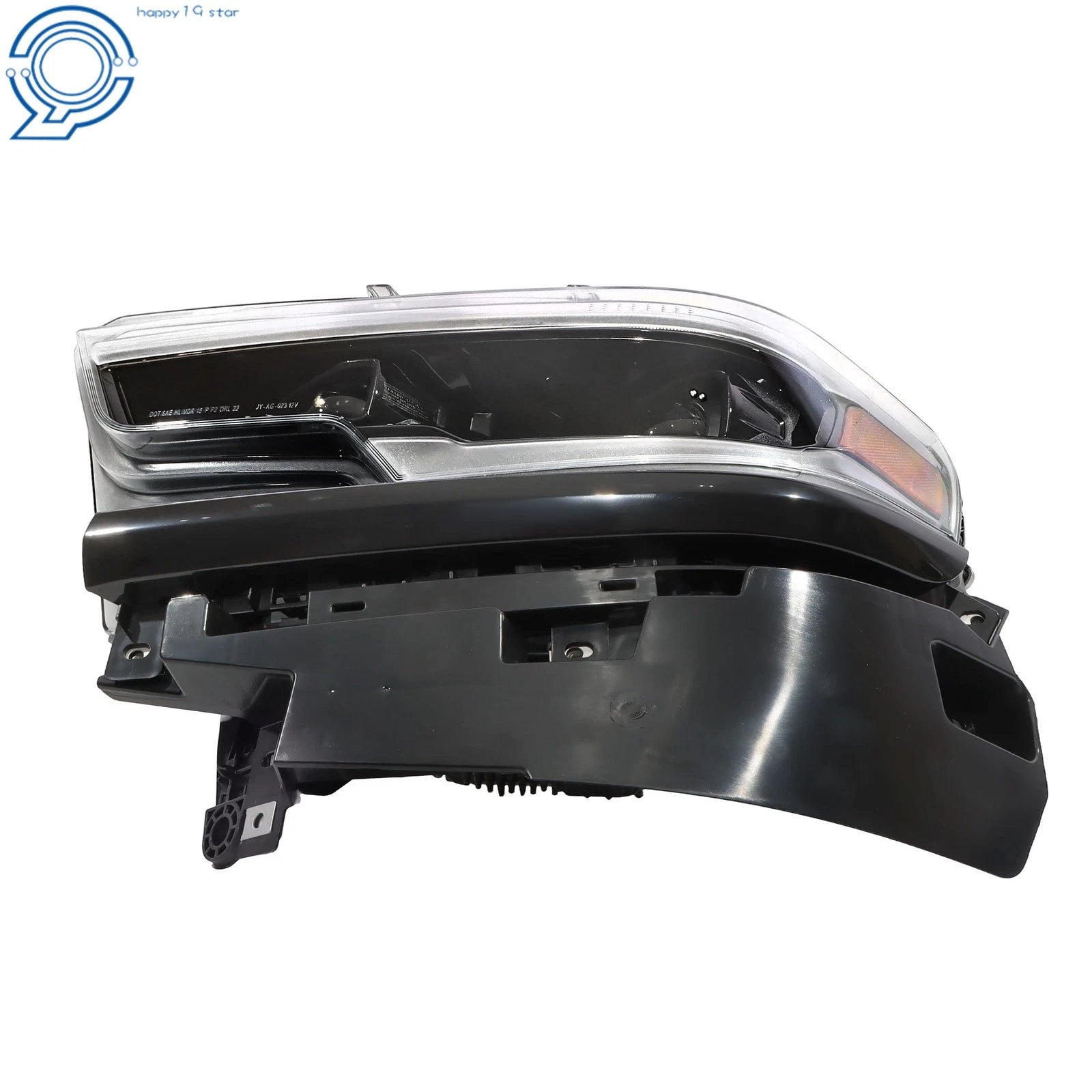 Full LED Headlight for Ram 1500 (2019–2024) Dual Projector Black Driver Side