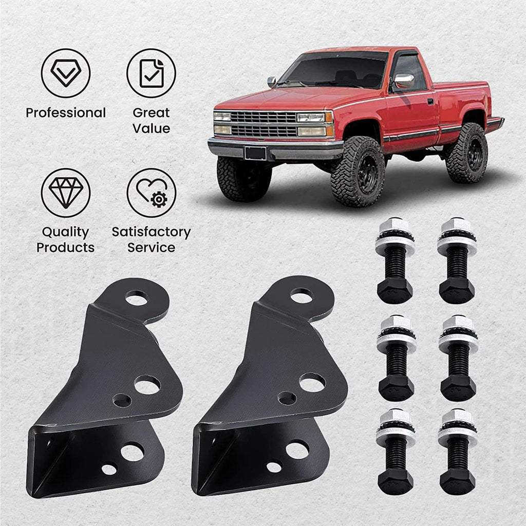 3-5'' Rear Shock Extender Lowering Kit for Chevy C1500 GMC Sierra (1988–1998)