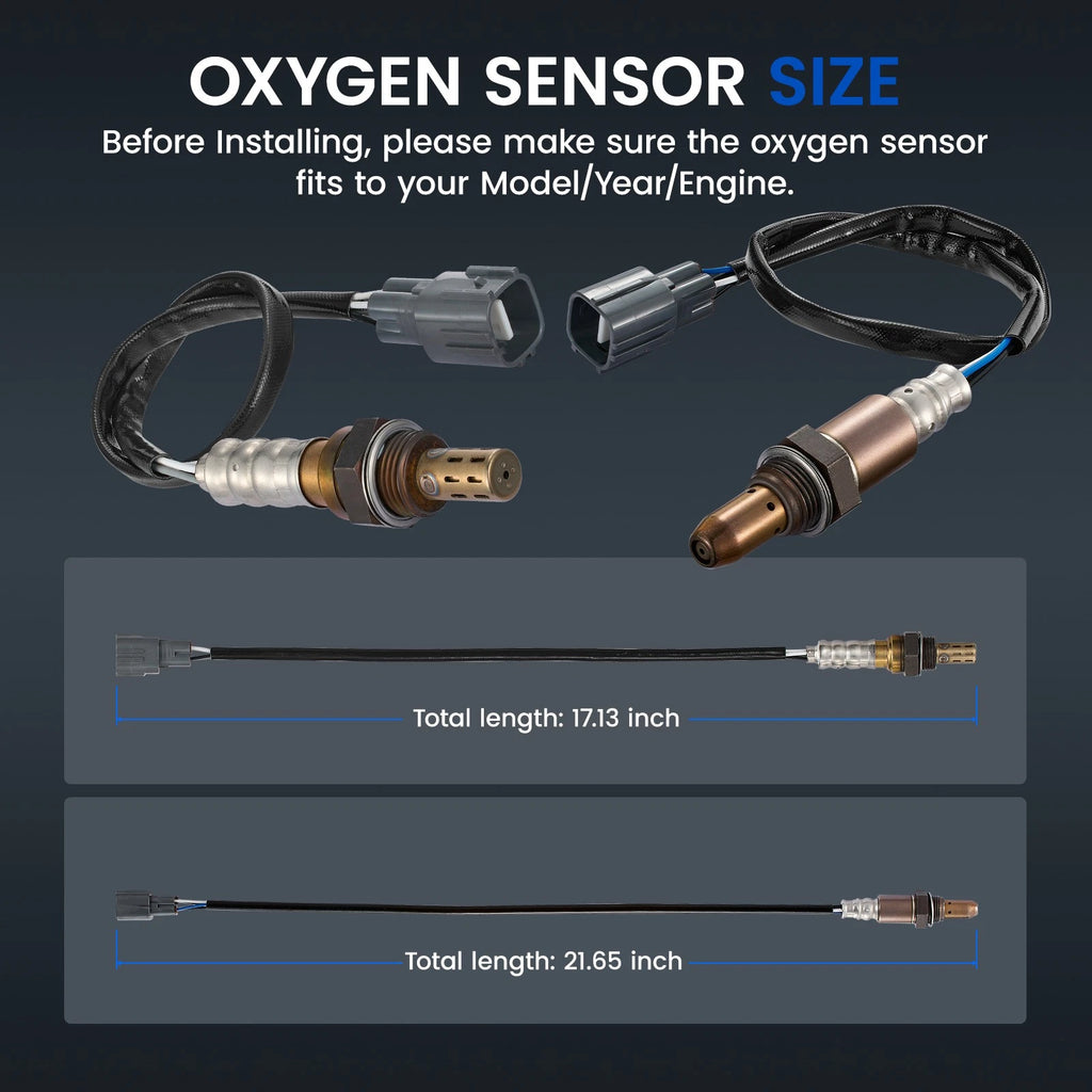 Set of 2 Oxygen Sensors for Scion xB (2008–2015) 2349049