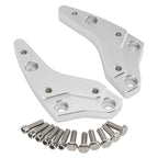 CNC Silver Handle Bar Riser Spacers Kit for BMW K 1600 GT K1600 GTL (2011–2025)