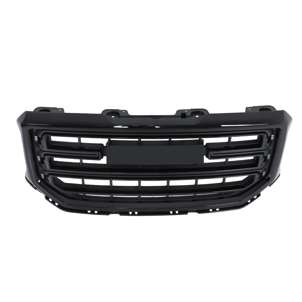 Gloss Black Front Center Mesh Grille for GMC Sierra 1500 (2016–2018)