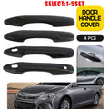 Set of 4 Gloss Black Door Handle Covers for Toyota Camry (2018–2025)