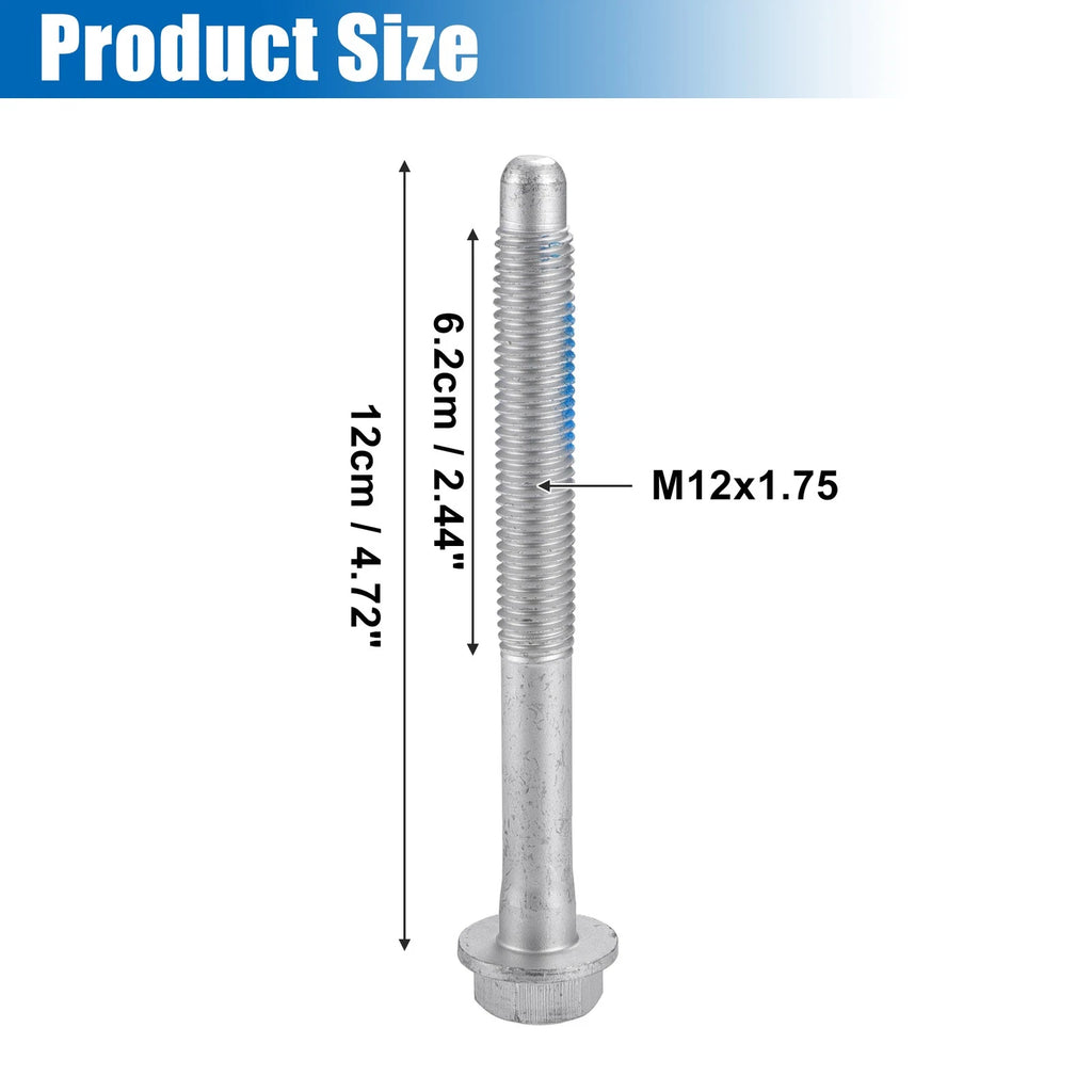 Set of 6 M12x1.75 Car Mount Cushion Bolts No.11519402 for Chevrolet Silverado 1500 (2014–2023)