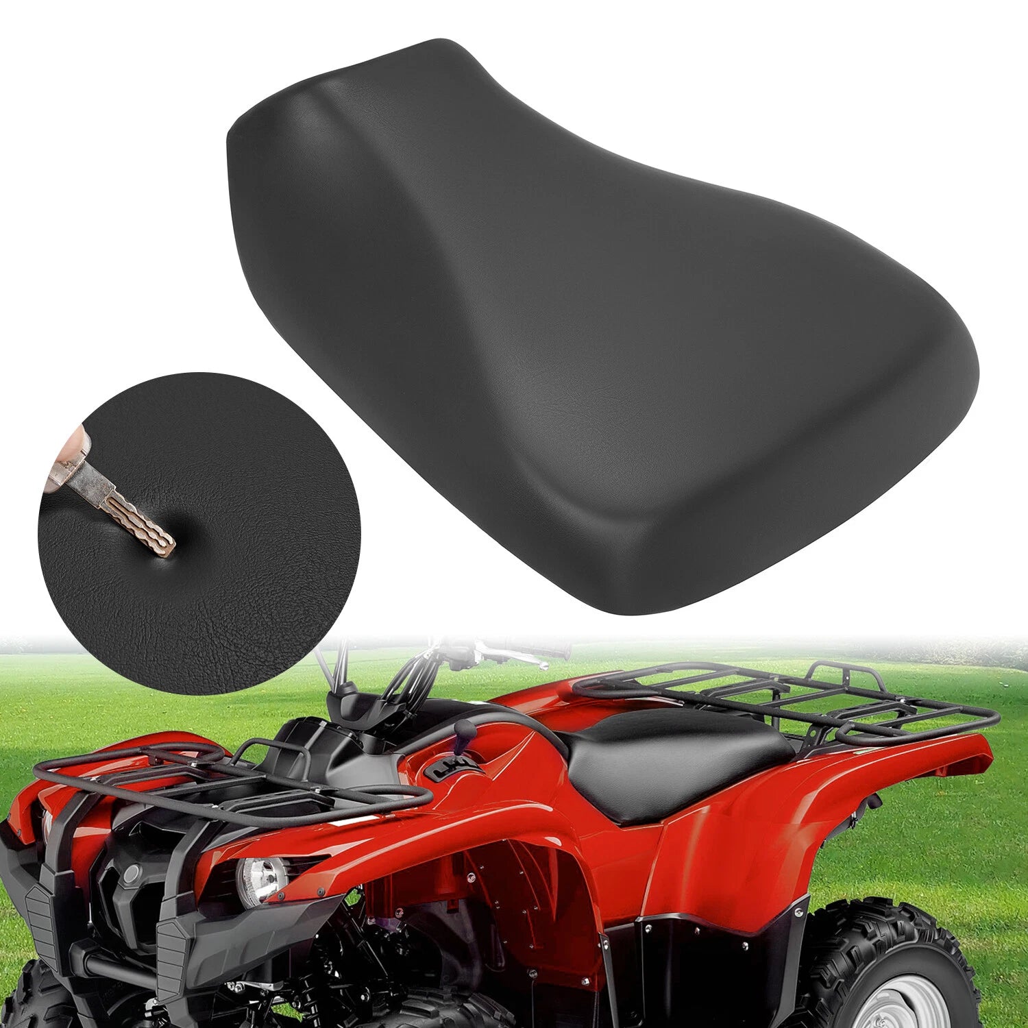 Complete Black Seat for Yamaha Grizzly 550 (2009–2014)