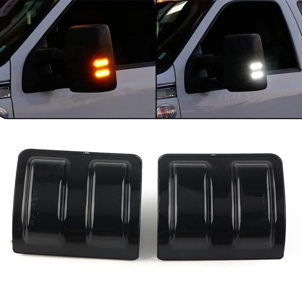 LED Dynamic Side Mirror Turn Signal Light for Ford F250 F350 F450 F550 (2008–2016)