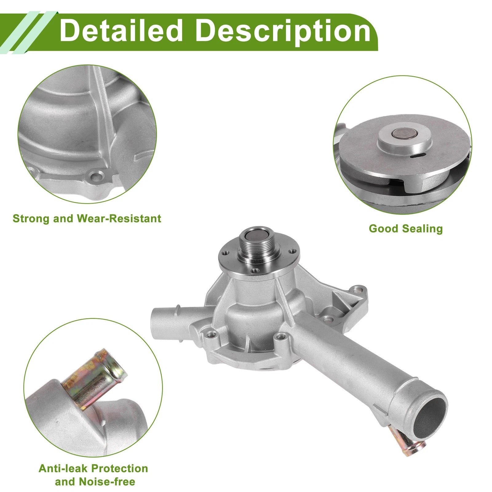 Engine Water Pump for Mercedes-Benz C-Class (No. 1112000401)