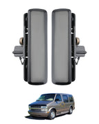 Set of 2 Metal Exterior Door Handles for Chevy Astro GMC (1985–2005)