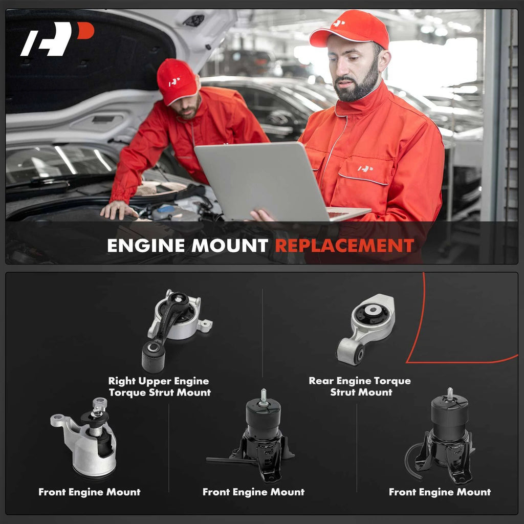 5X Engine Motor & Torque Strut Mount for Nissan Altima (2013-2018)