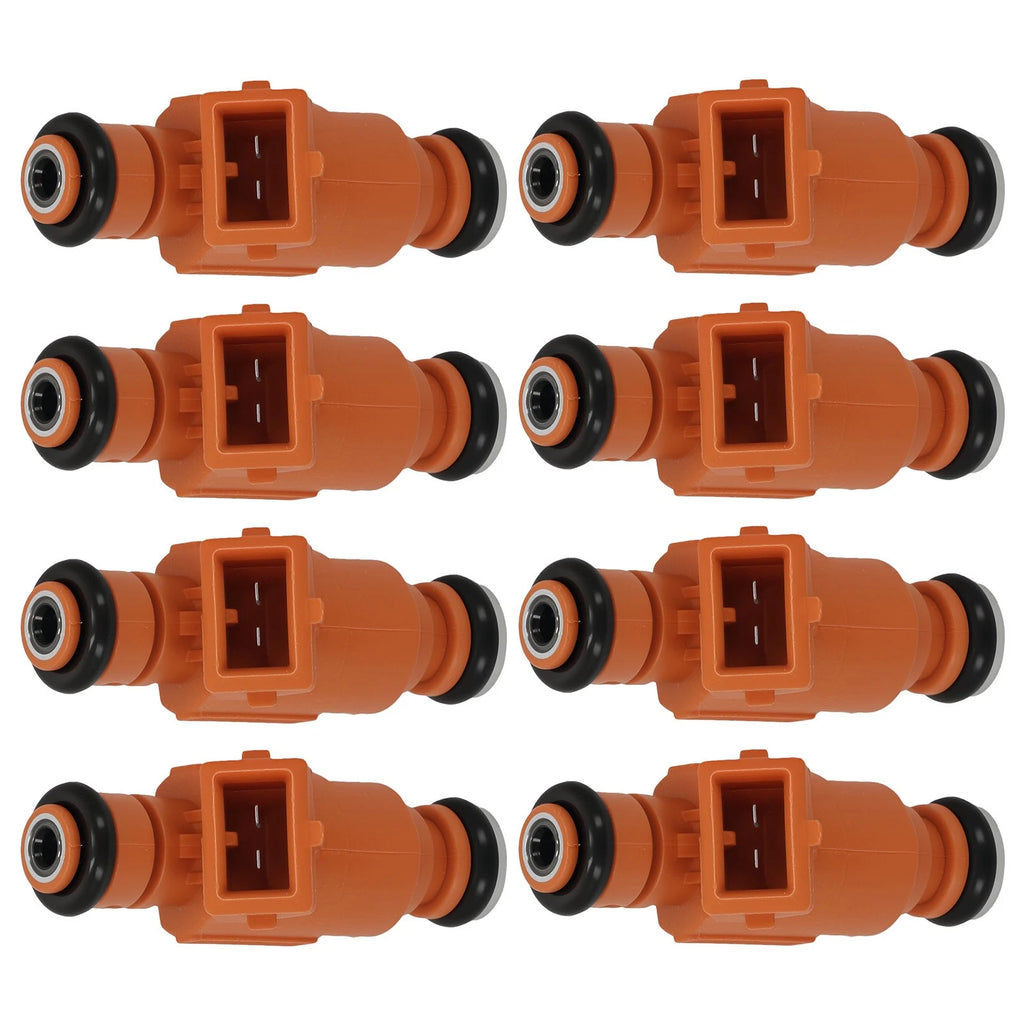 Set of 8 Fuel Injectors for Mercedes Benz CL500 CLK500 E500 G500 ML500 (2000–2006)