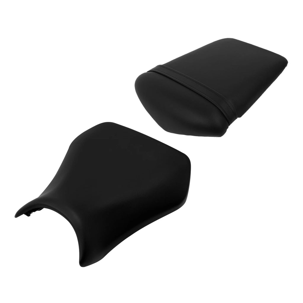 Front & Rear Rider Passenger Seat for Yamaha YZF R1 (2002–2003) Black