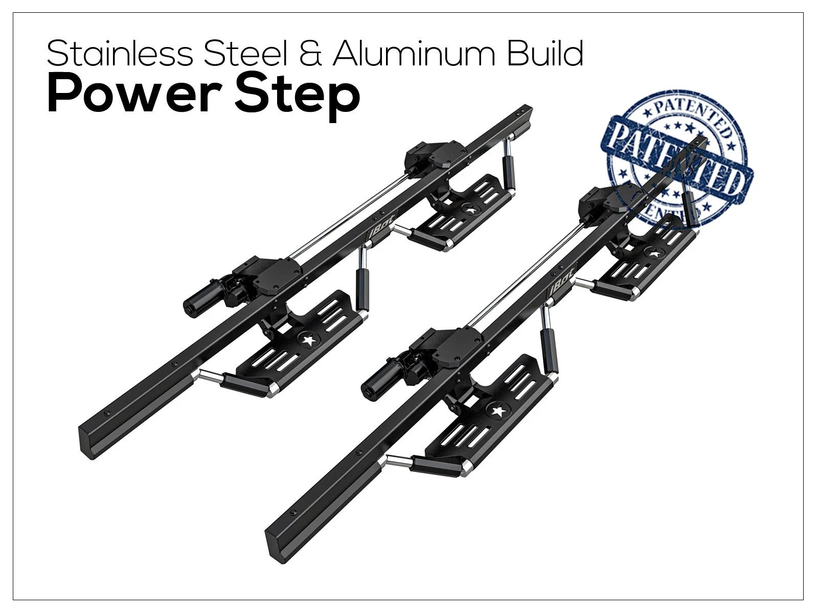 Power Drop Steps for Jeep Gladiator Crew Cab (2020-2026)