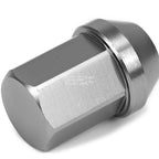 Set of 20 Closed End M12x1.5 35mm Tall Gun Metal Aluminum Lug Nuts + Adapter