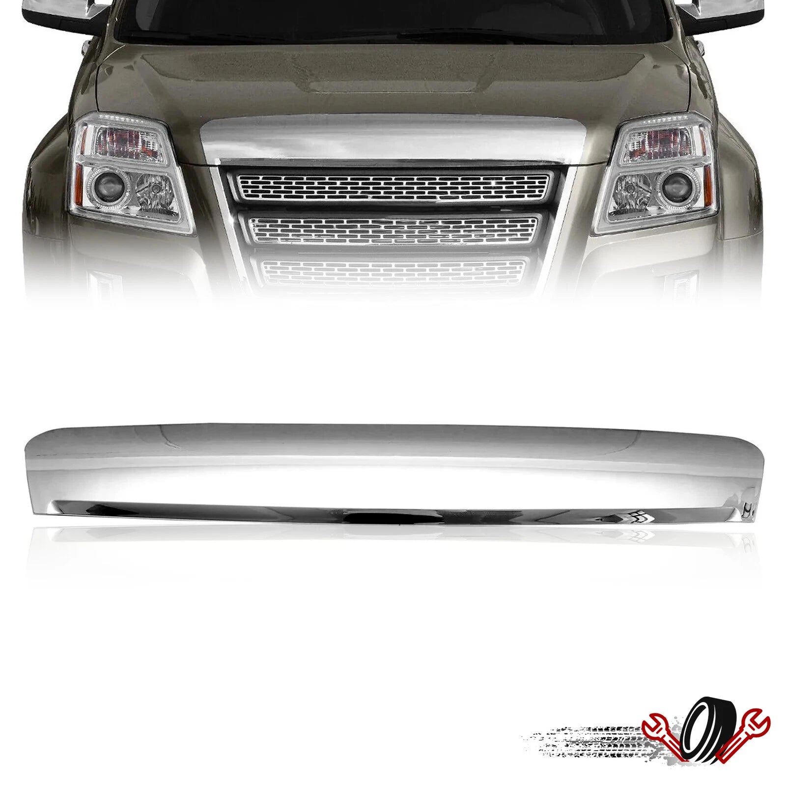 Chrome Hood Molding Trim for GMC Terrain (2010–2015)